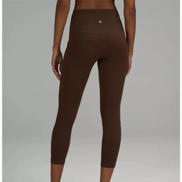 Nwt lululemon align leggings 25” with pockets Java - Picture 3 of 12